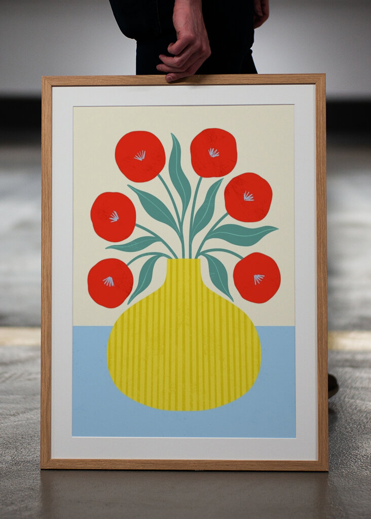 Zářivé květy Měď