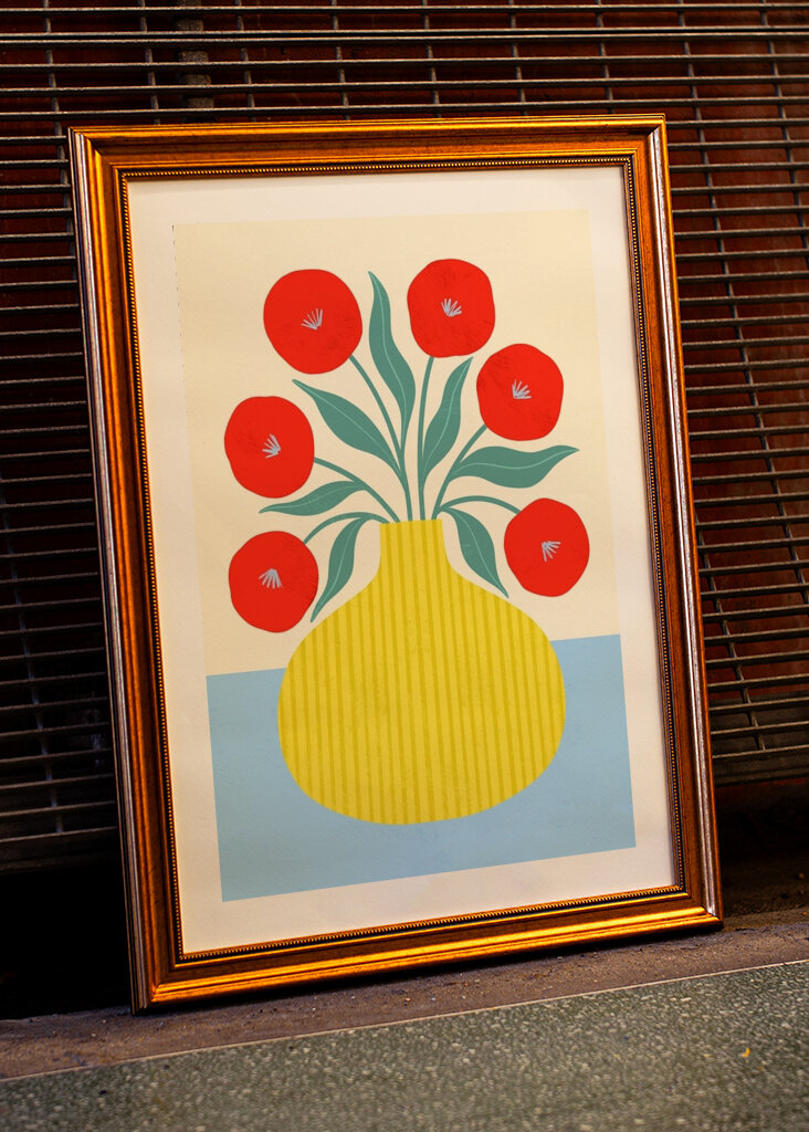 Zářivé květy Měď