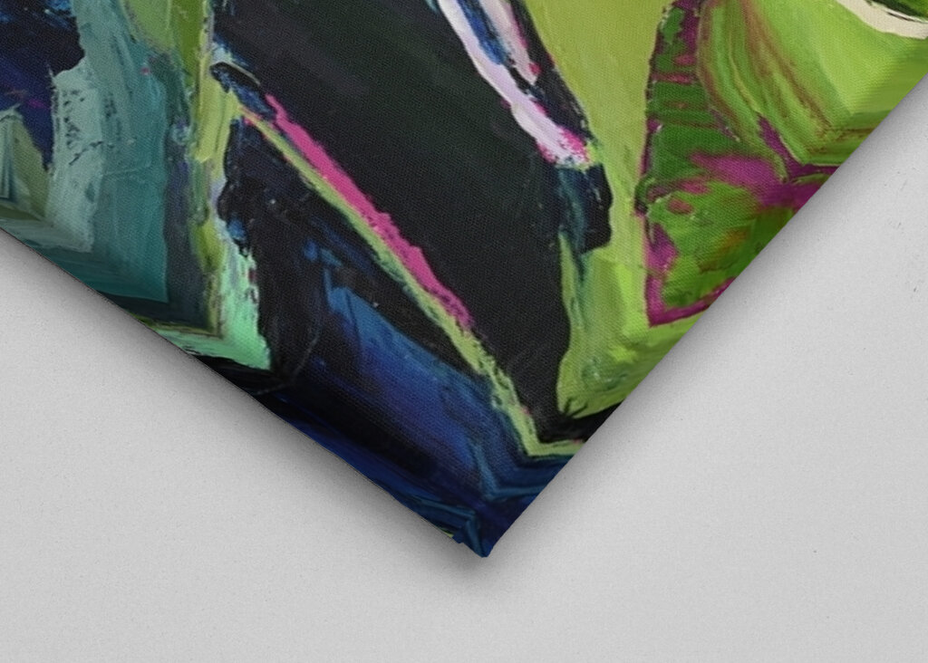 Vibrant Mountain Path