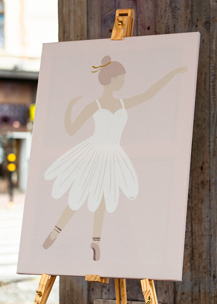 Anmutige Balletttänzerin