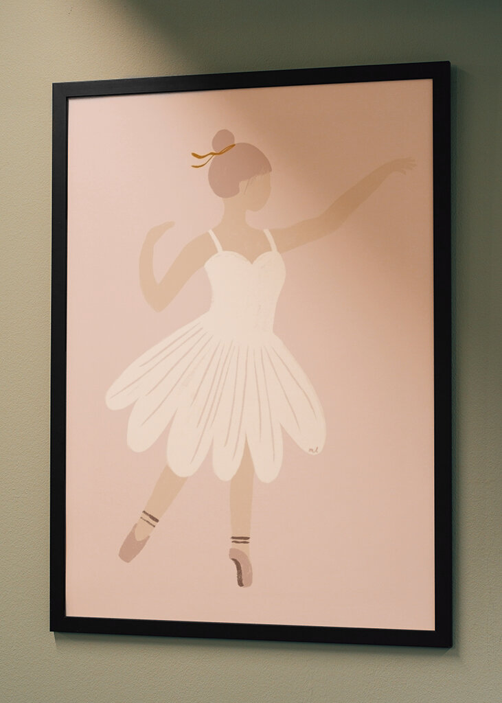 Anmutige Balletttänzerin