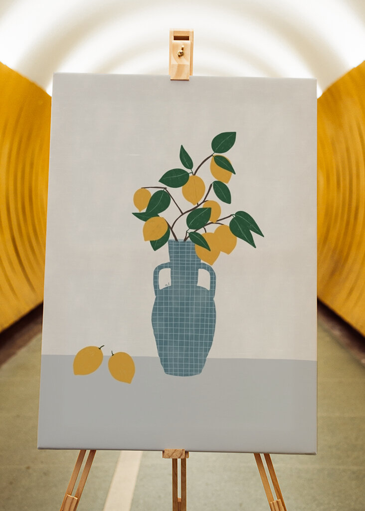 Lemon Bliss Vase