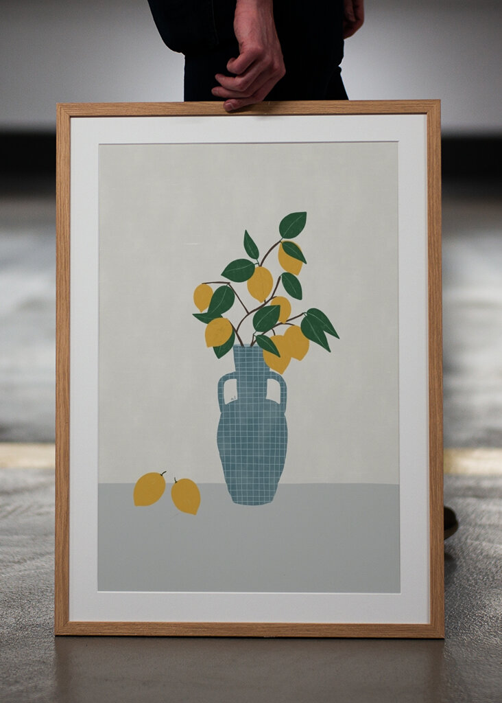 Lemon Bliss Vase