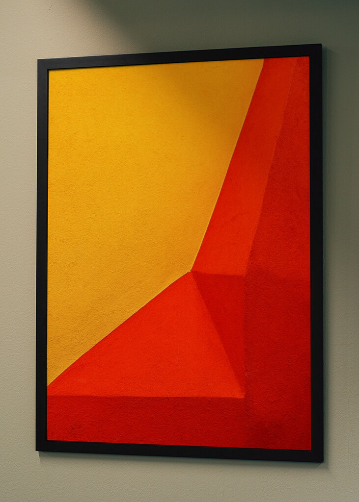 Crossings of Colors and Shapes