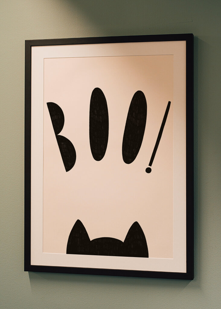 Überraschungsgruß der Katze