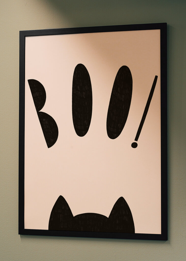 Überraschungsgruß der Katze