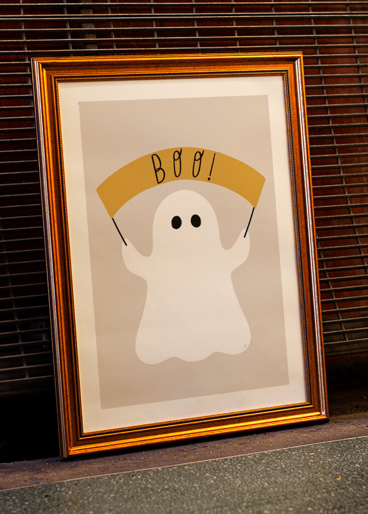 Fröhlicher geisterhafter Buh