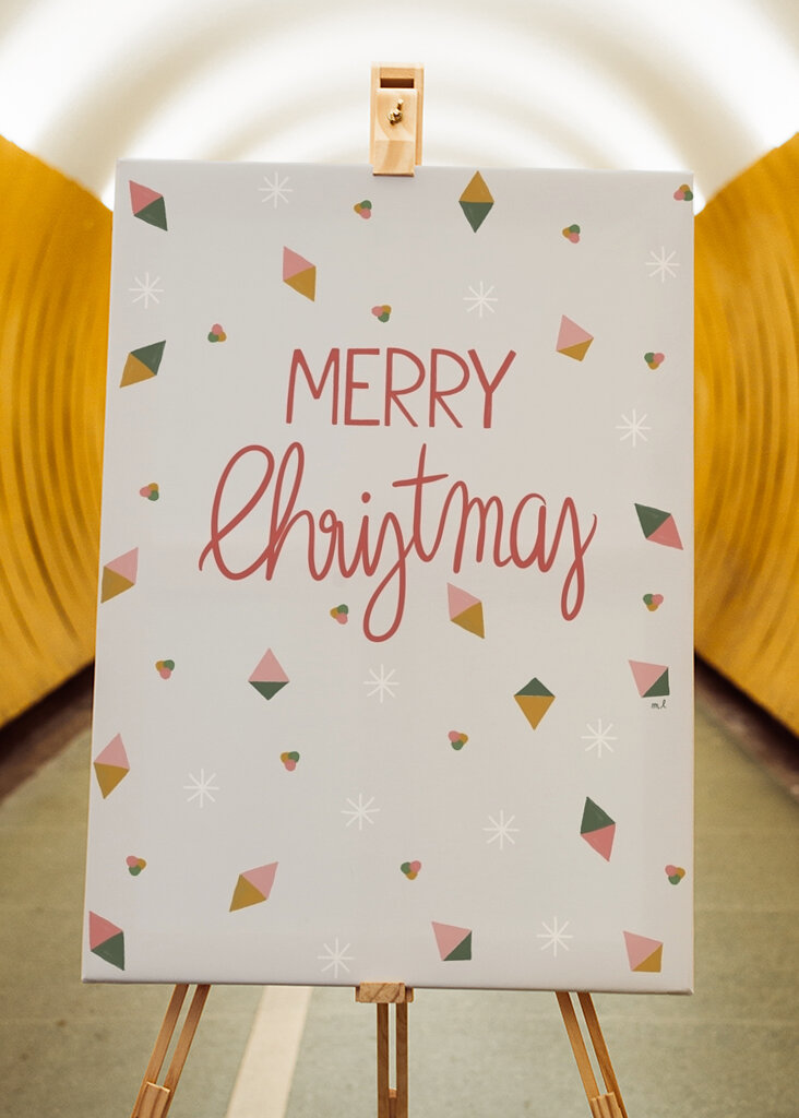 Festlicher geometrischer Cheer