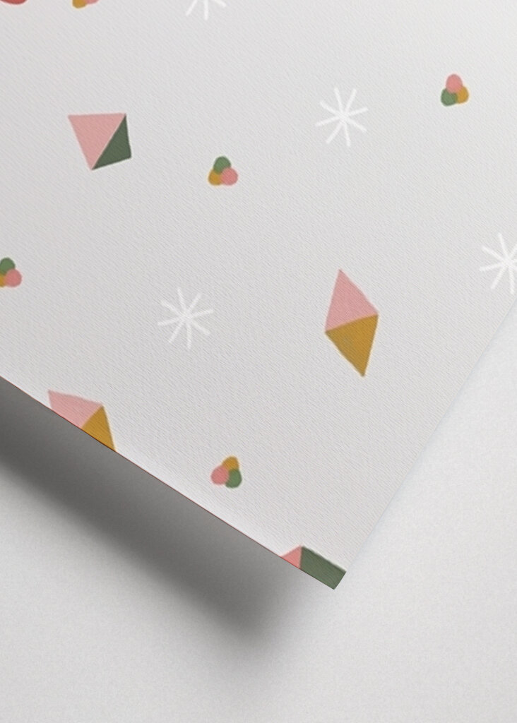 Festlicher geometrischer Cheer