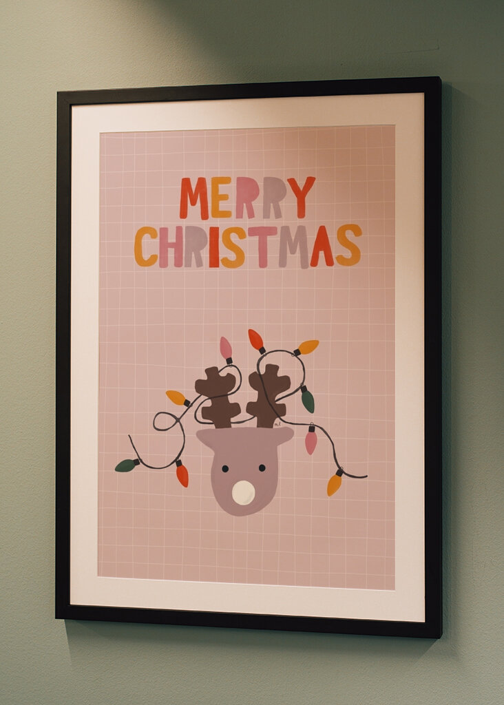 Festliches Rentierleuchten