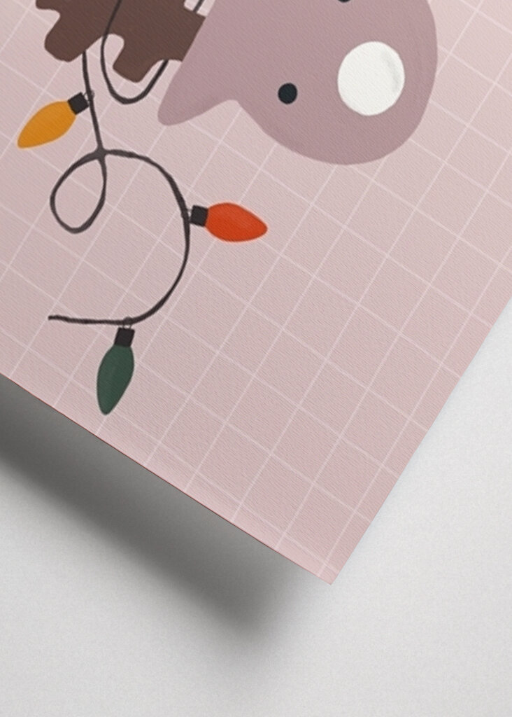 Festliches Rentierleuchten