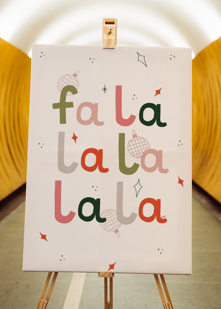 Muntert festligt kor