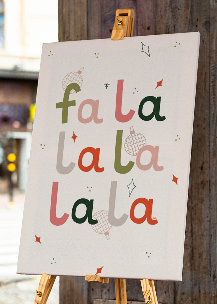 Muntert festligt kor