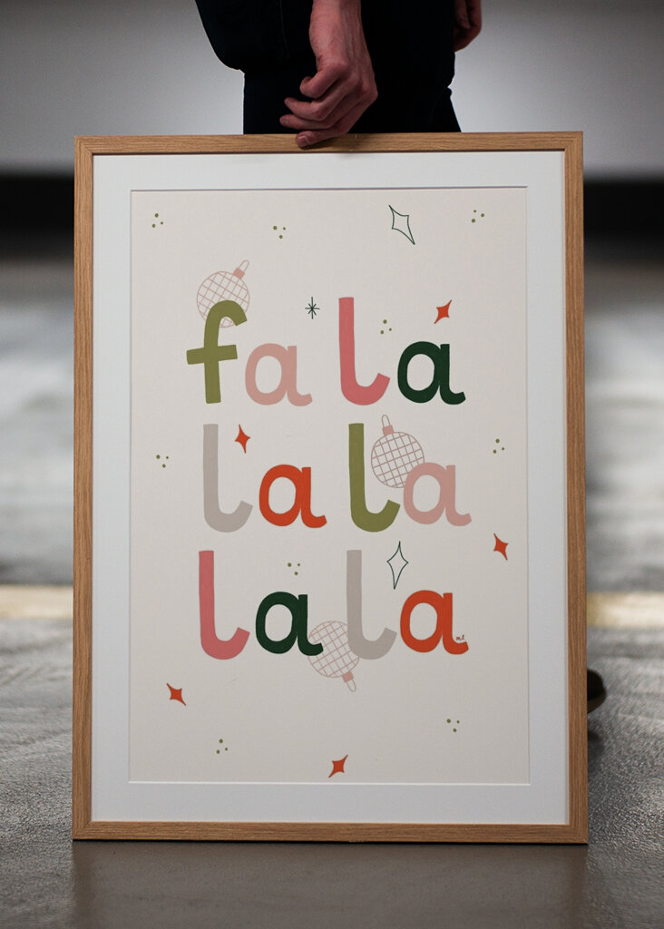 Muntert festligt kor