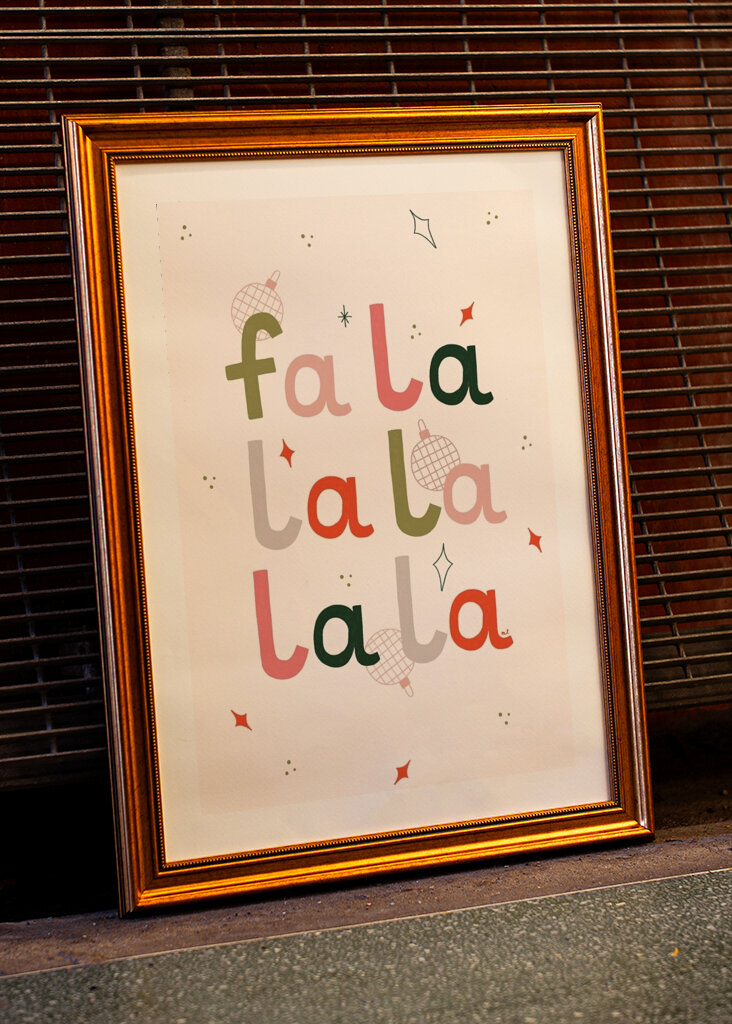 Muntert festligt kor