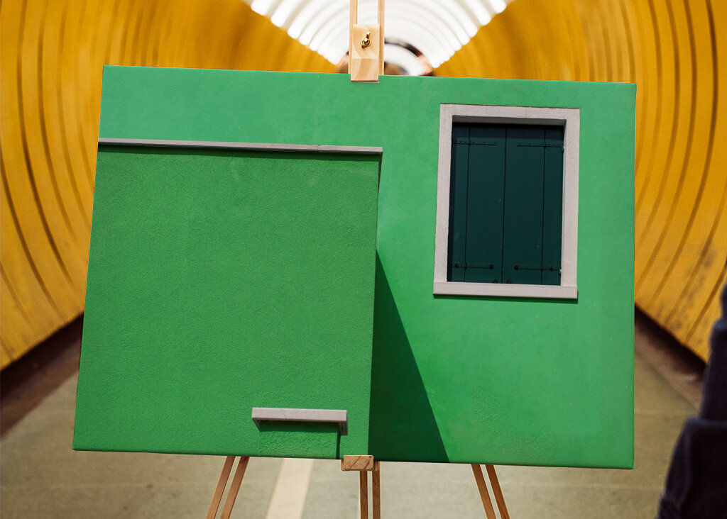 Okno se zavřelo v zeleni