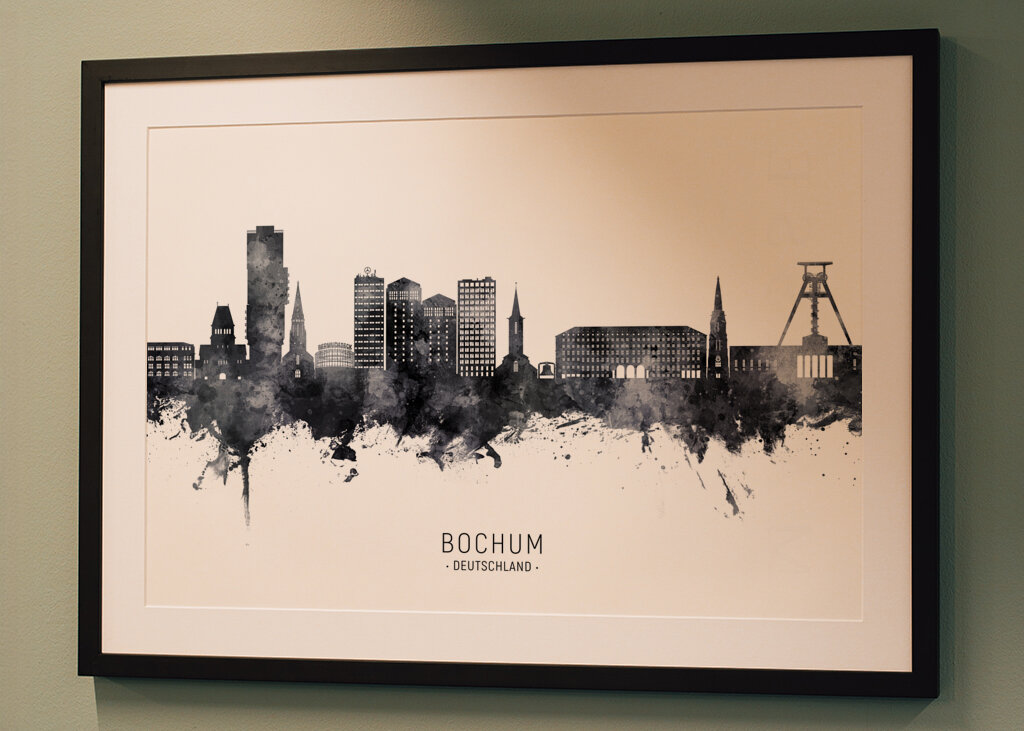 Bochum Skyline Tinte