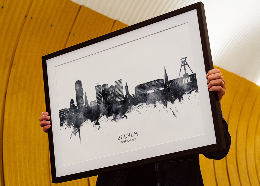 Bochum Skyline Tinte