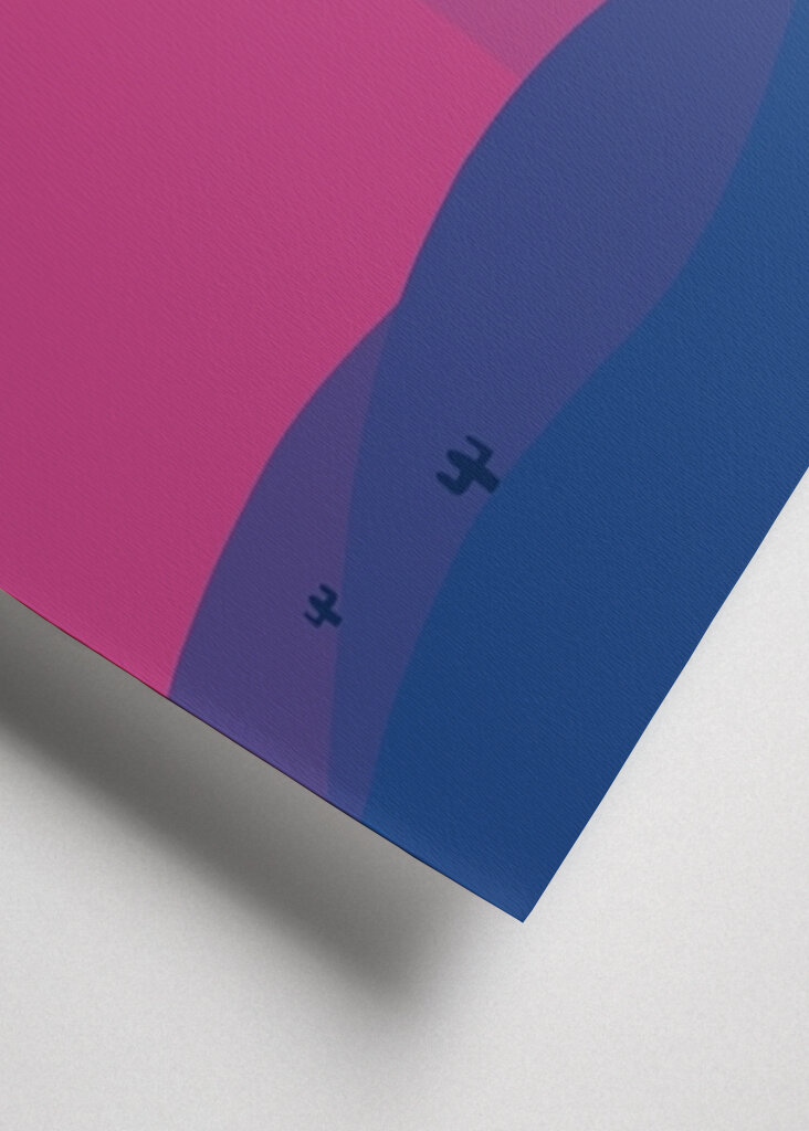 Dämmerung auf der Felsklippe