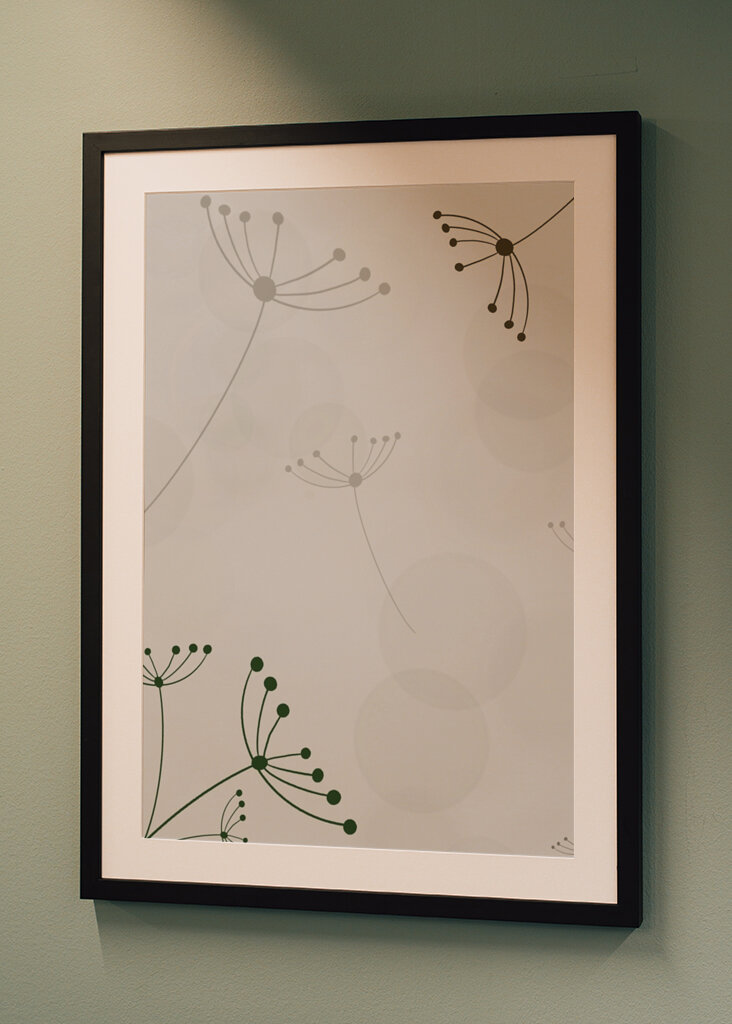 Blumensamen verteilen