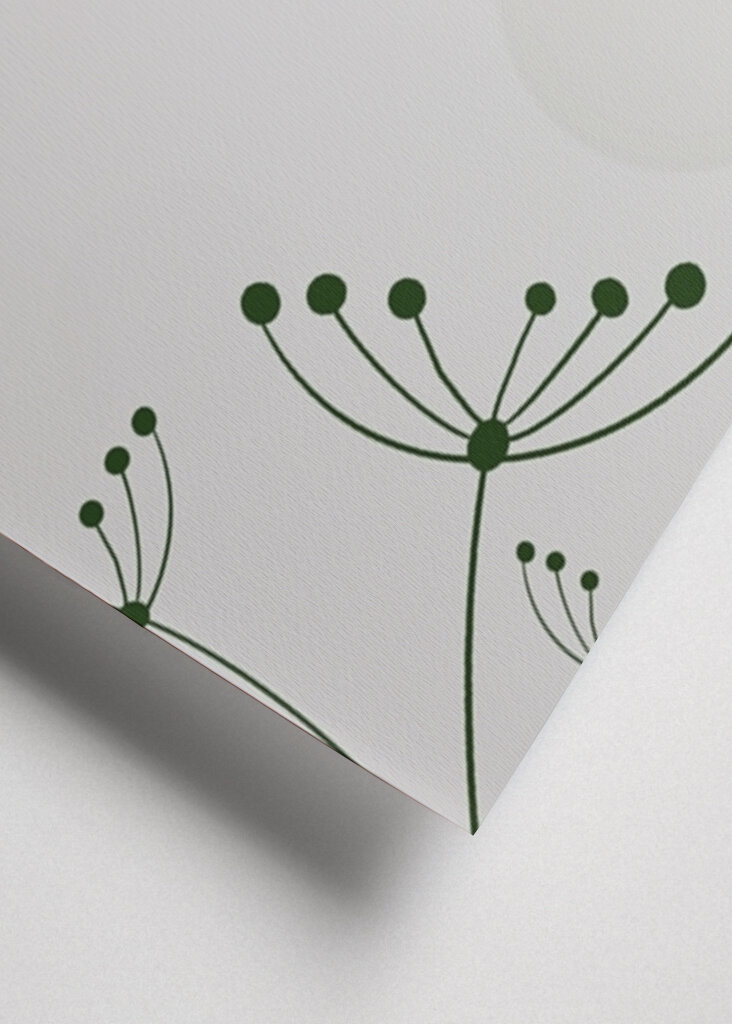 Blumensamen verteilen