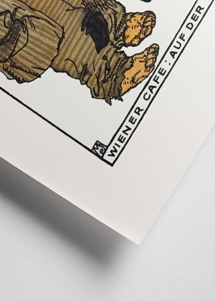 Café vienense na terra