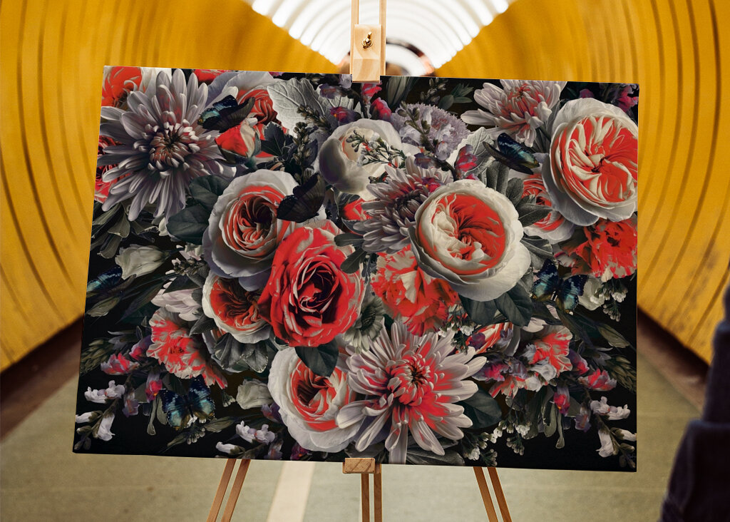 Lebendige Blütensymphonie