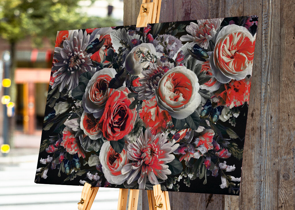 Lebendige Blütensymphonie