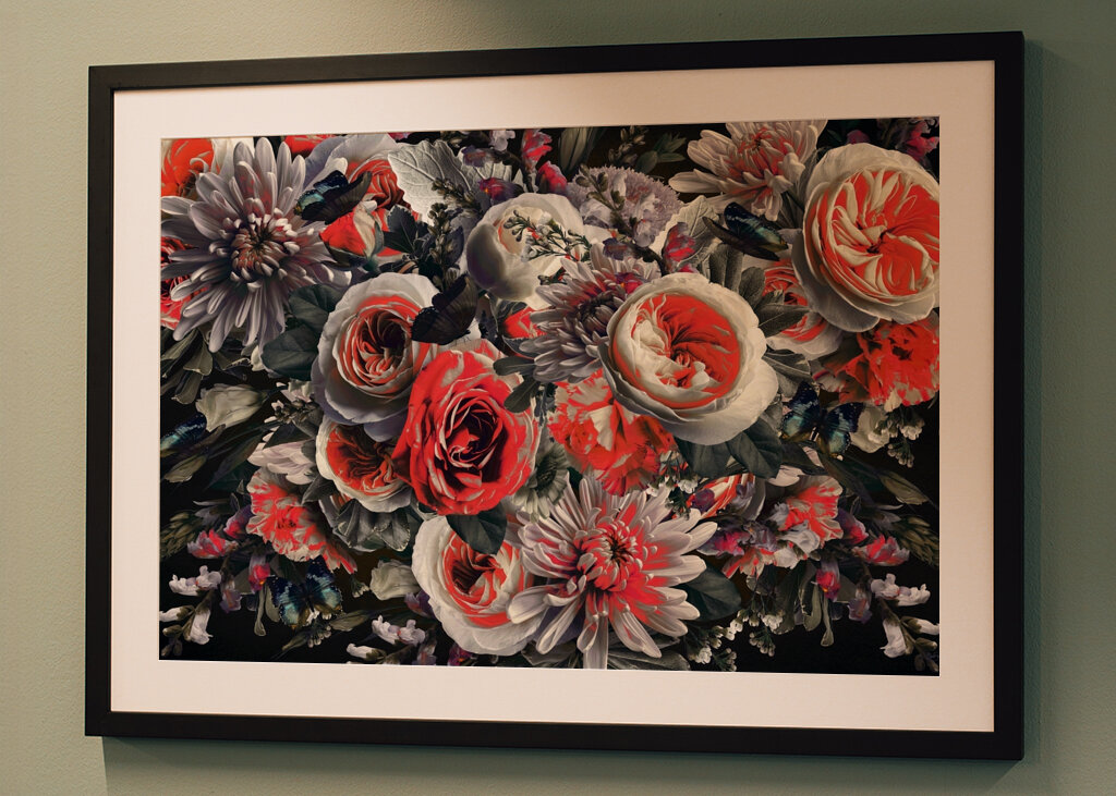 Lebendige Blütensymphonie