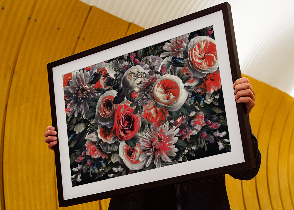 Lebendige Blütensymphonie