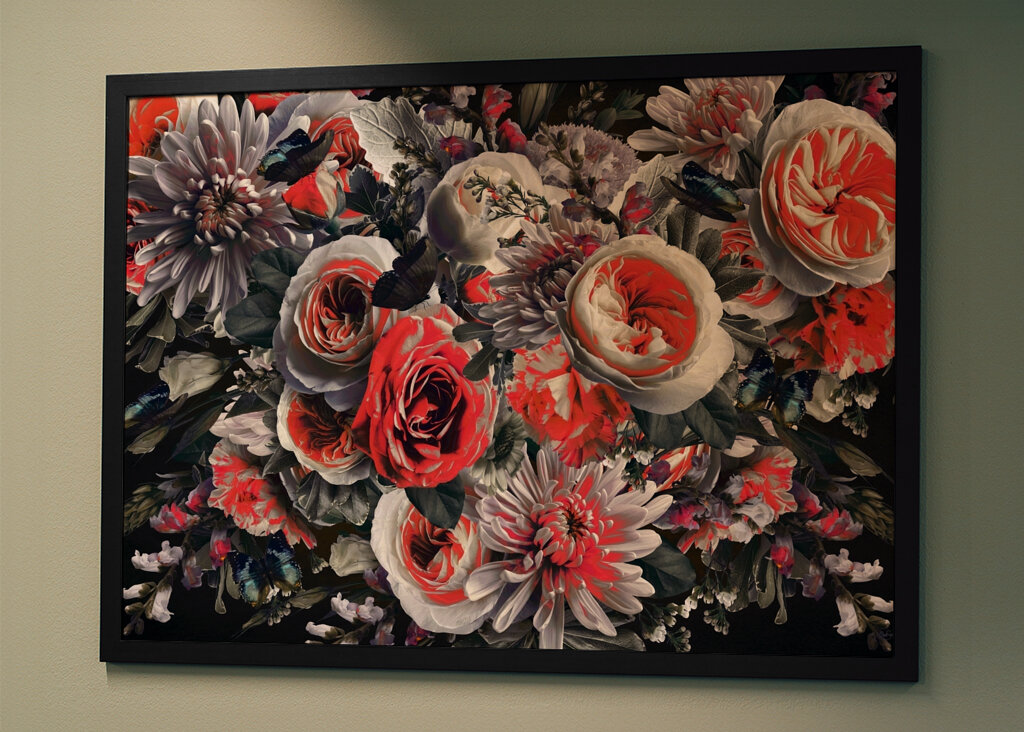 Lebendige Blütensymphonie