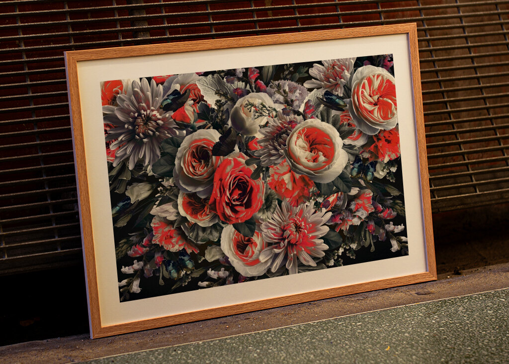 Lebendige Blütensymphonie