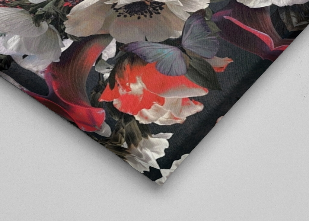 Sommerfugl blomstrer