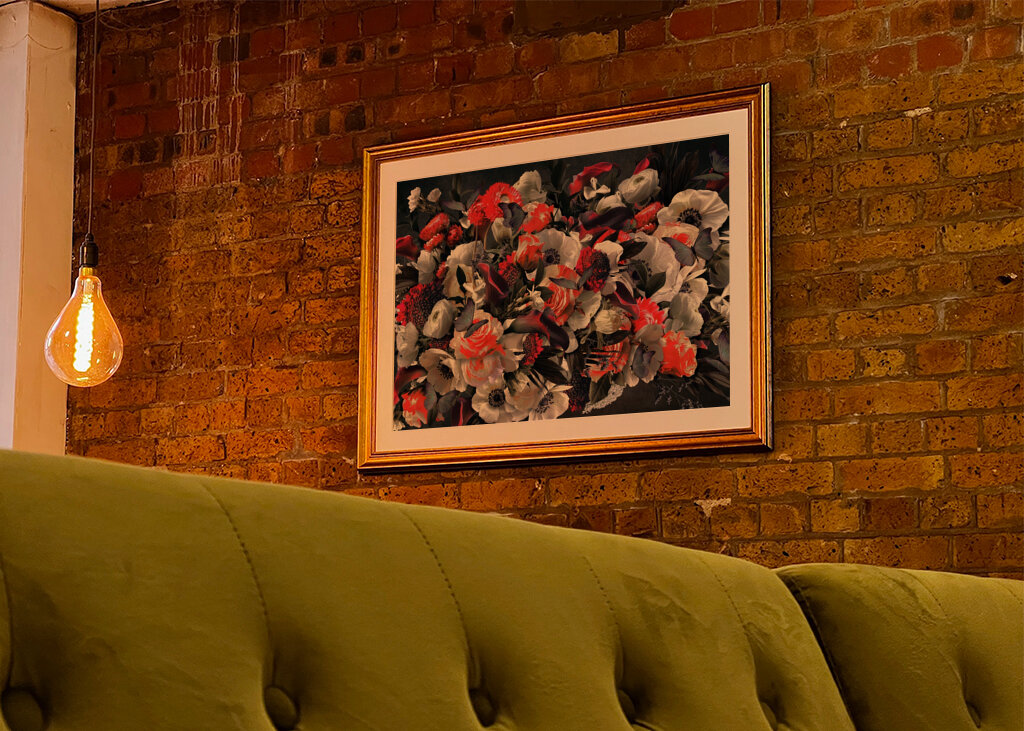 Sommerfugl blomstrer