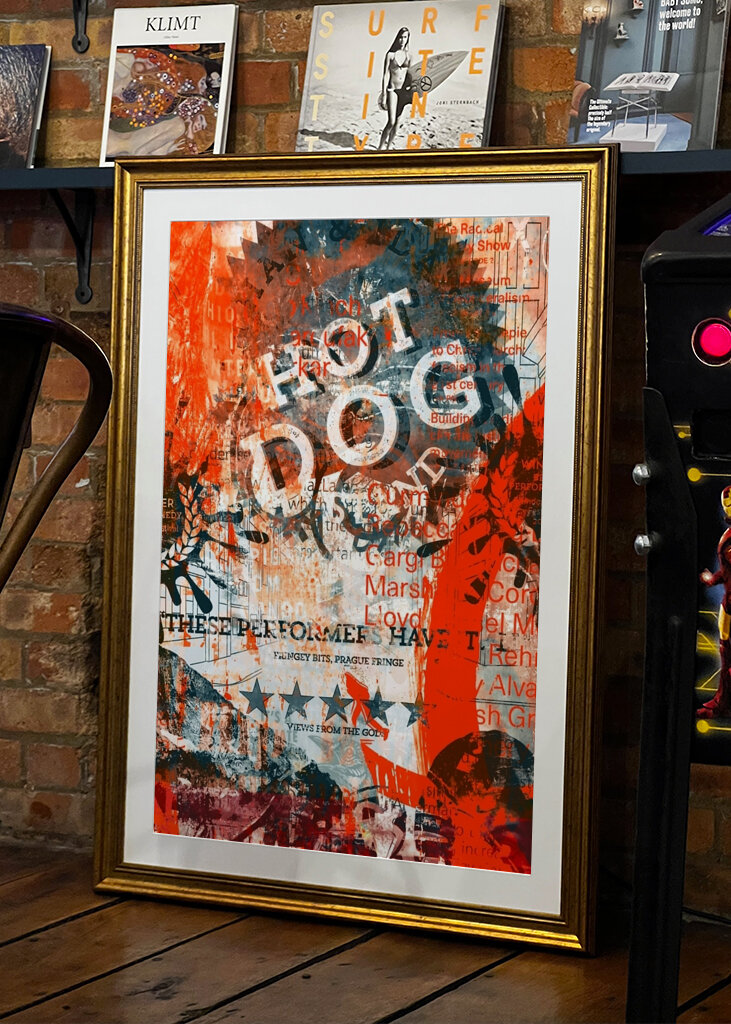 Collage del Caos Urbano