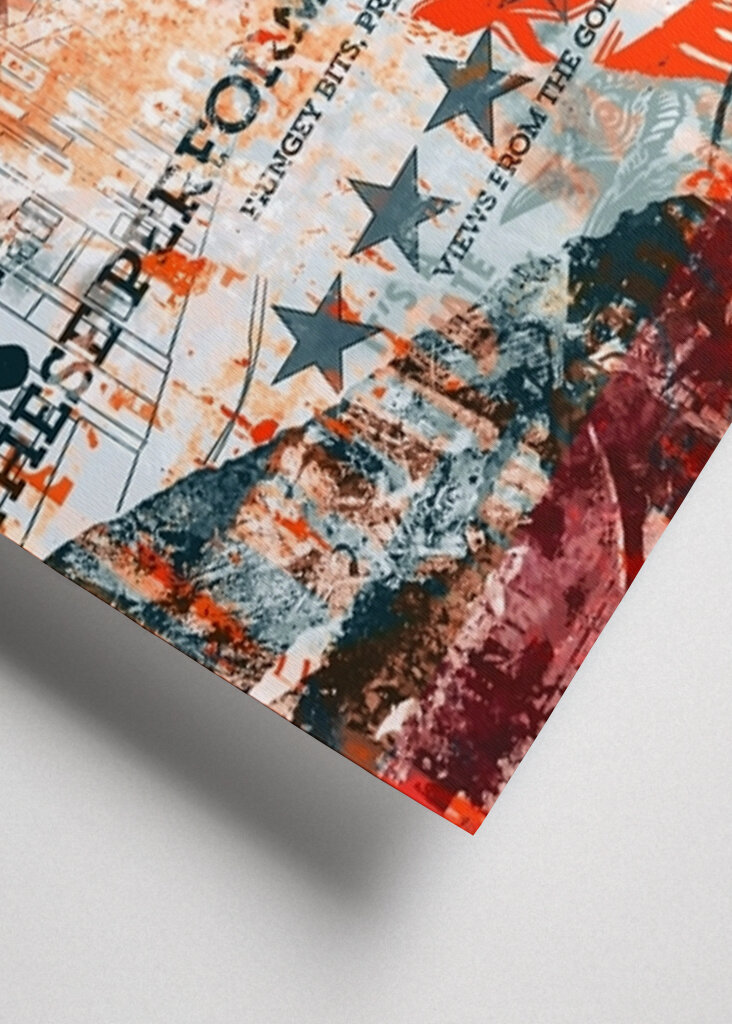 Collage del Caos Urbano