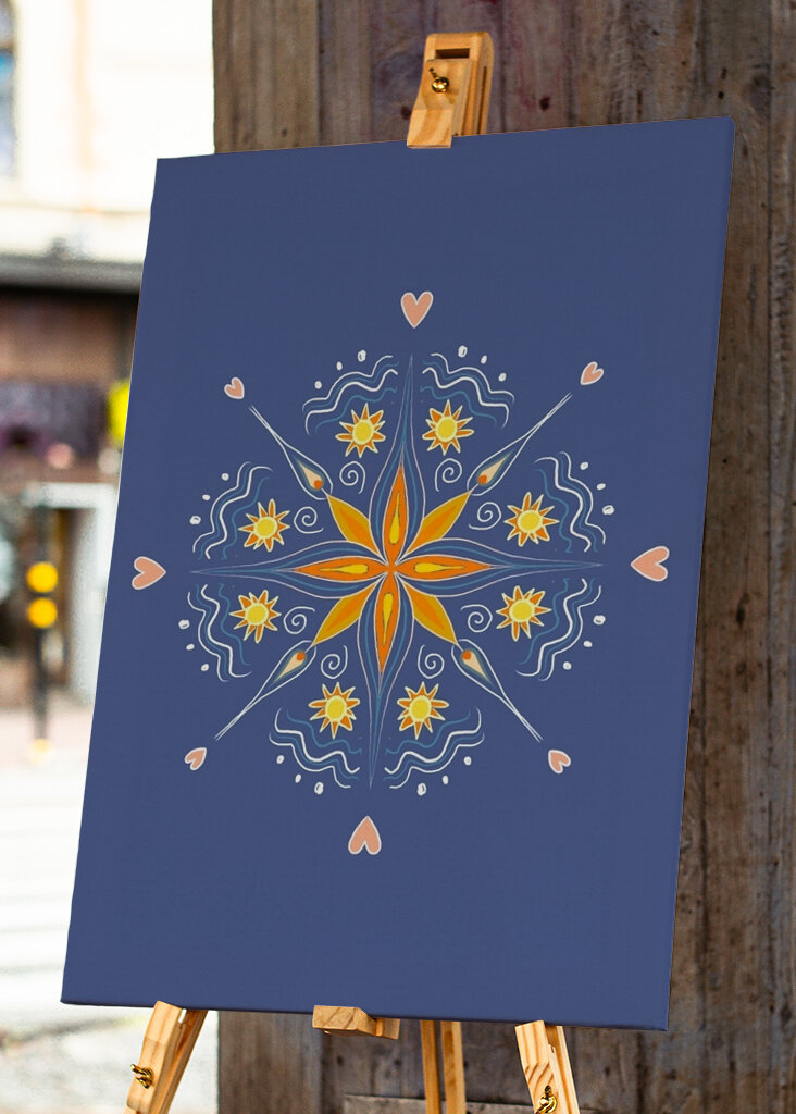 Bagliore Mandala Radioso