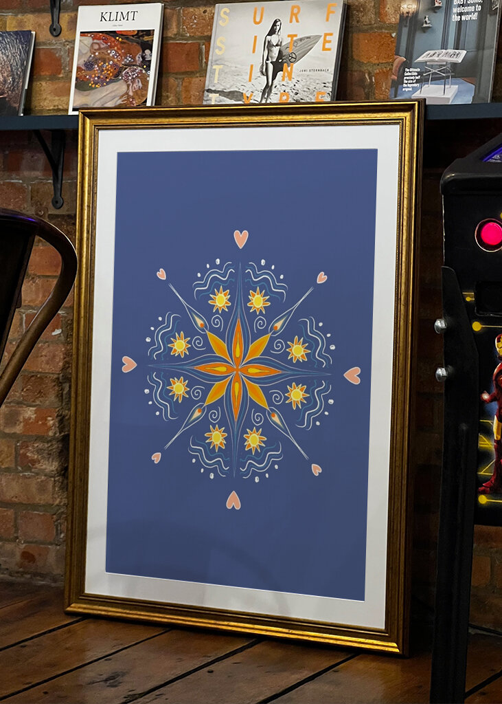 Bagliore Mandala Radioso