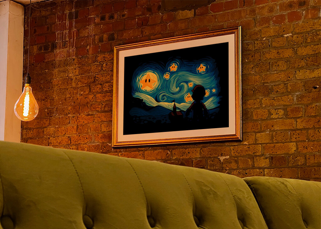 Mario Starry Night