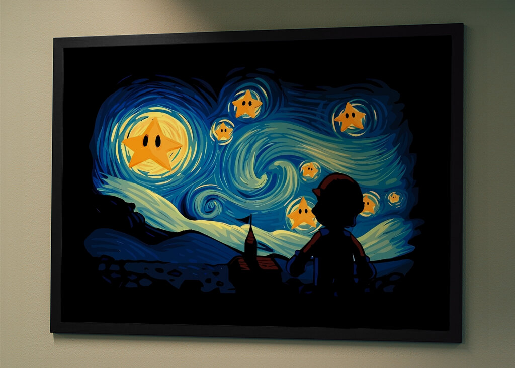 Mario Starry Night
