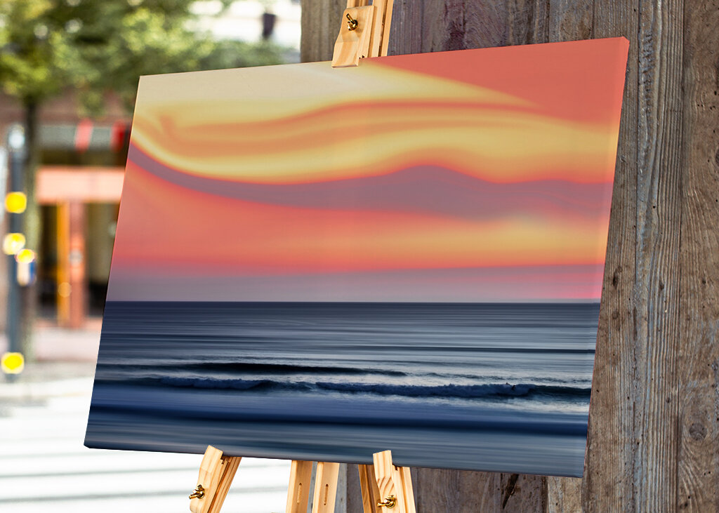 Soft Waves and Sunset