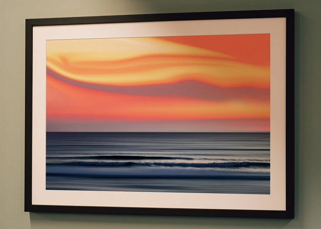 Soft Waves and Sunset