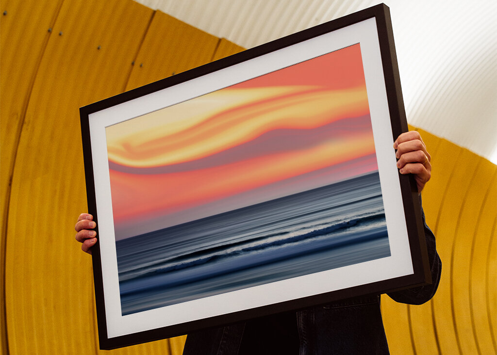 Soft Waves and Sunset