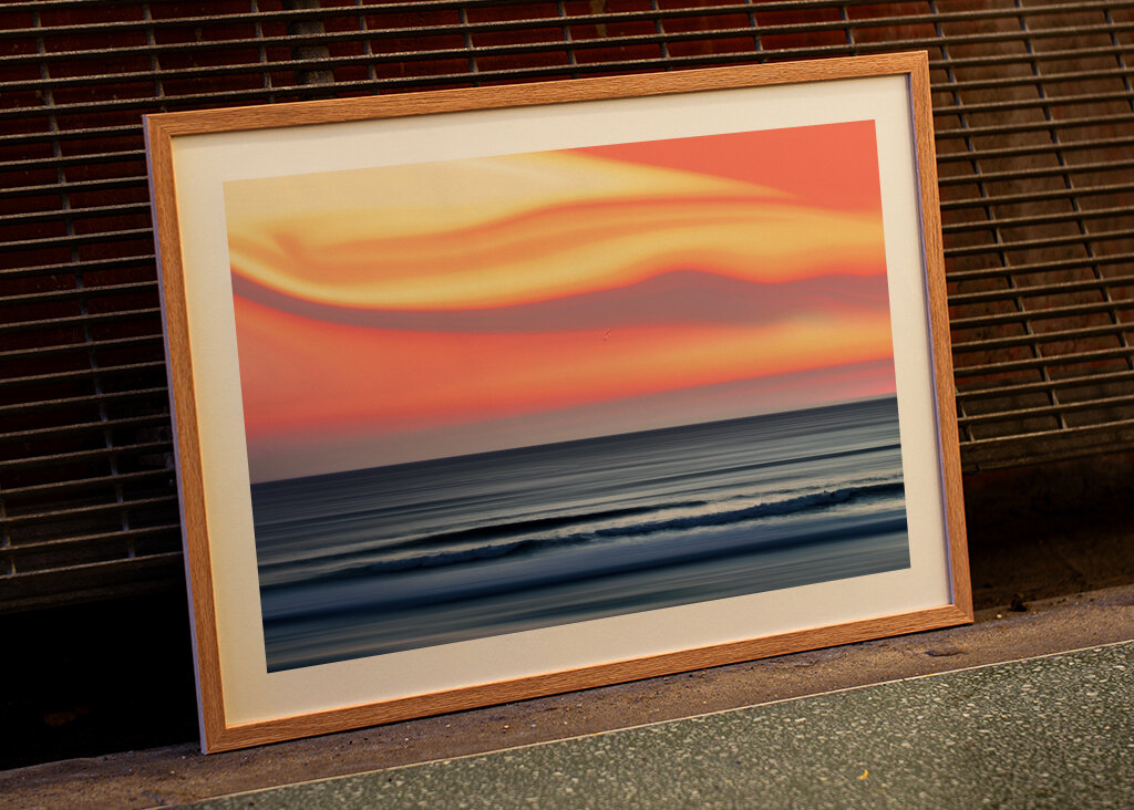 Soft Waves and Sunset