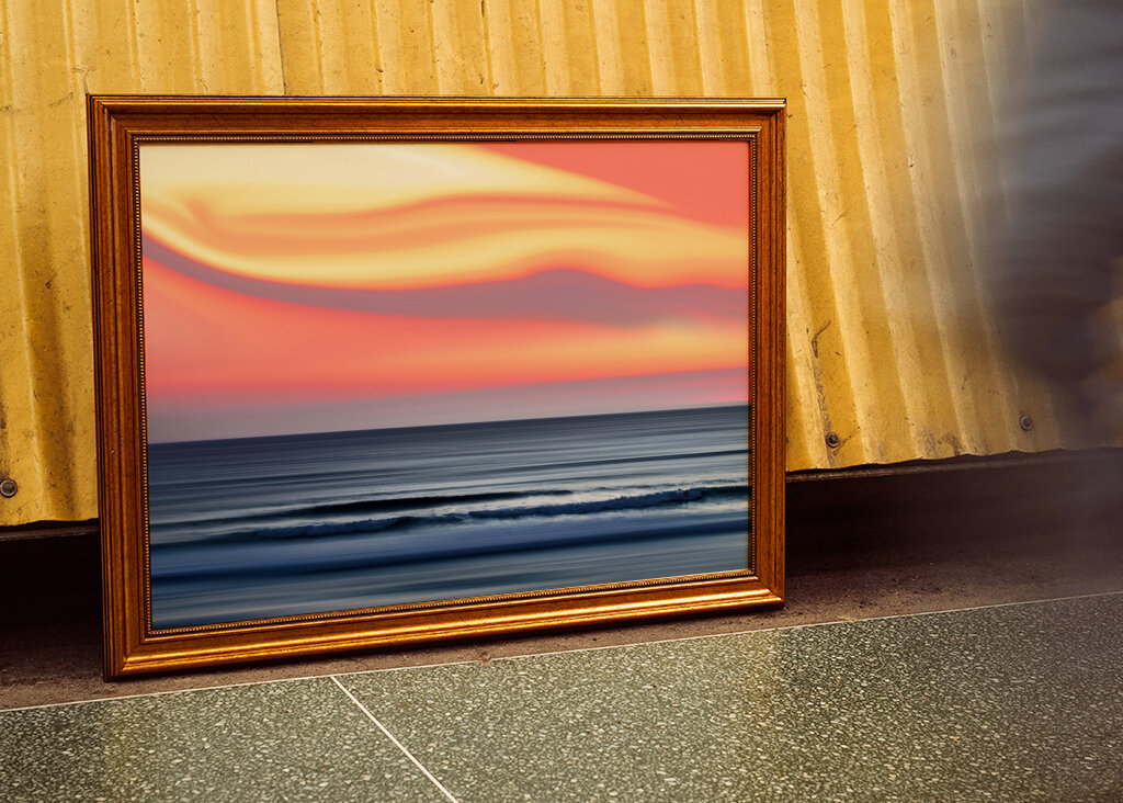 Soft Waves and Sunset