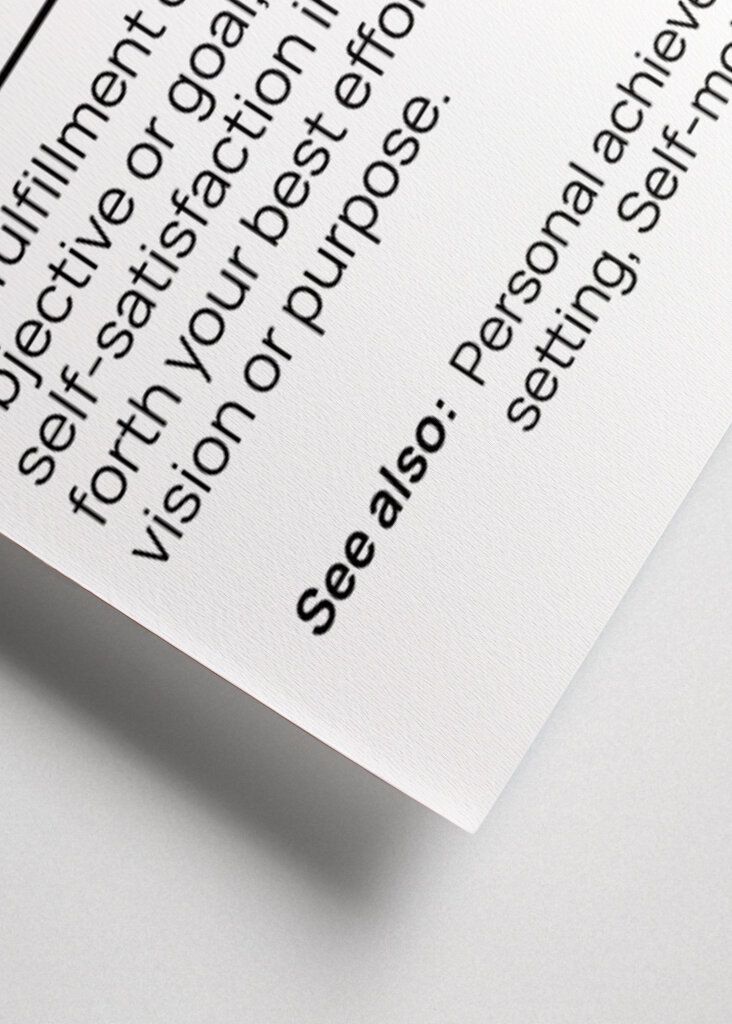 Success motivational NOUN