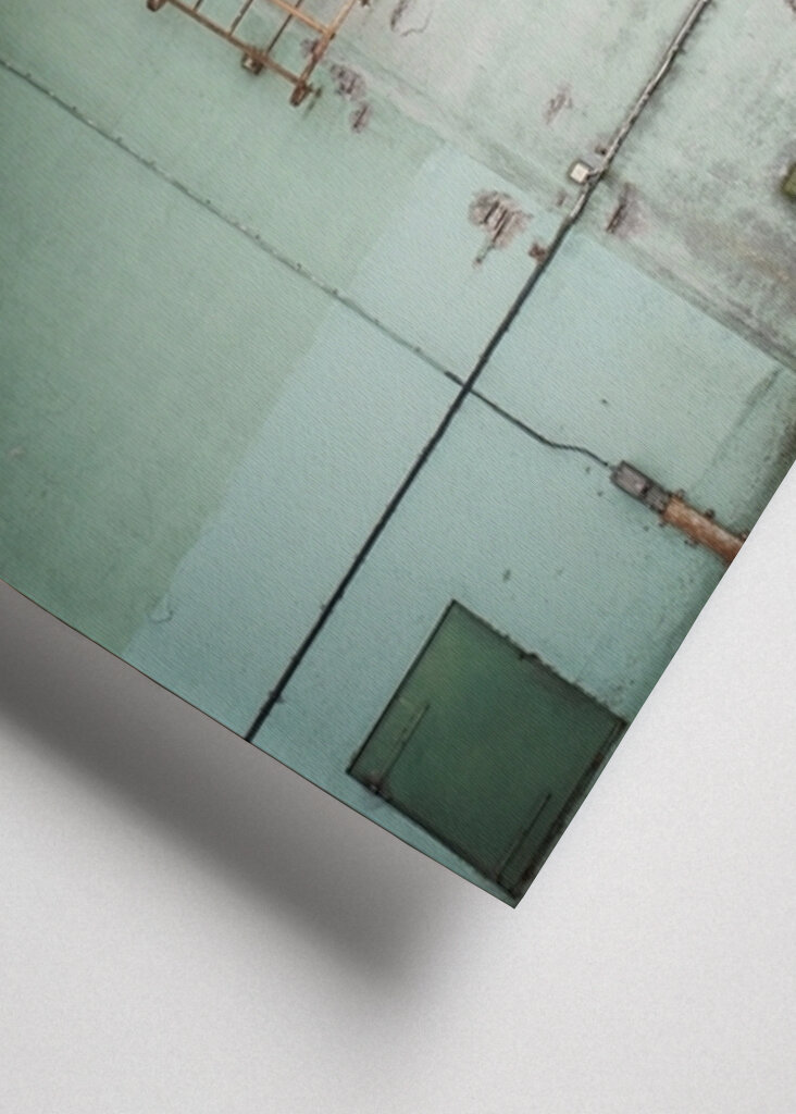 Industribyggnad stege