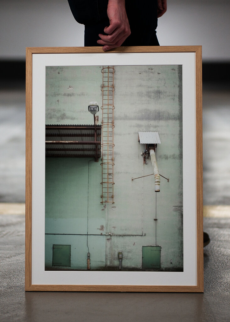 Industribyggnad stege