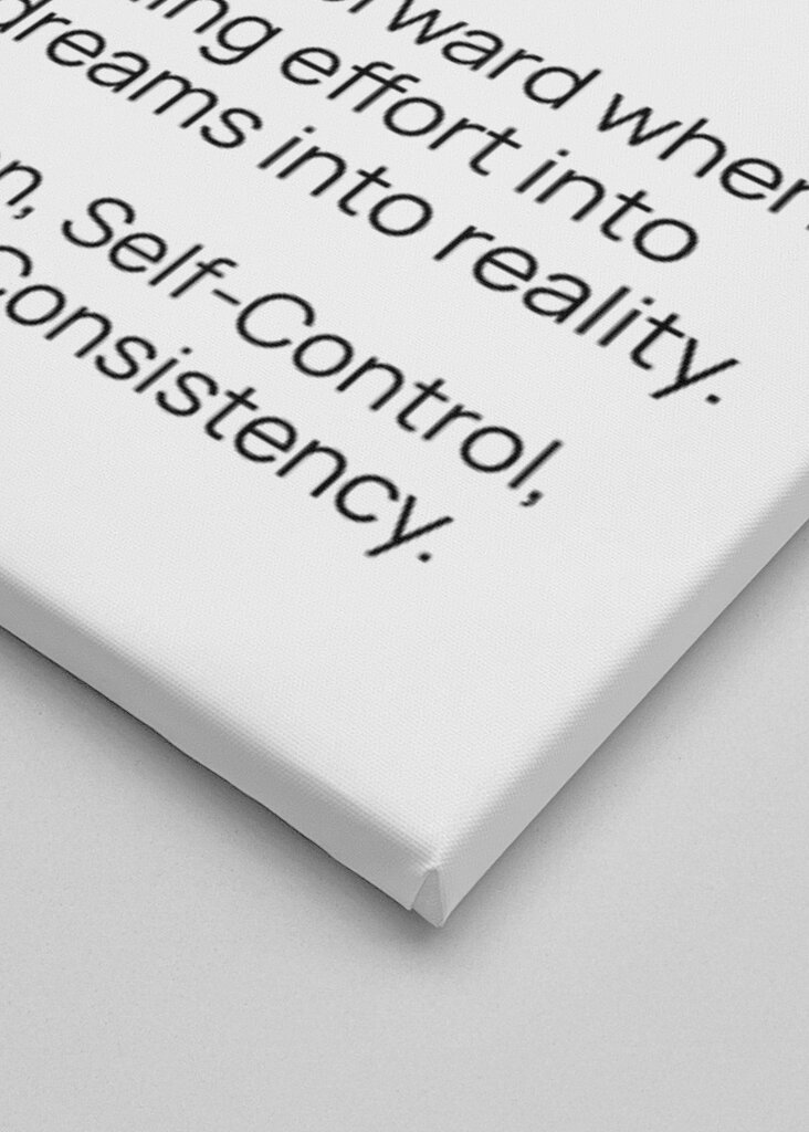 Die Macht der Disziplin