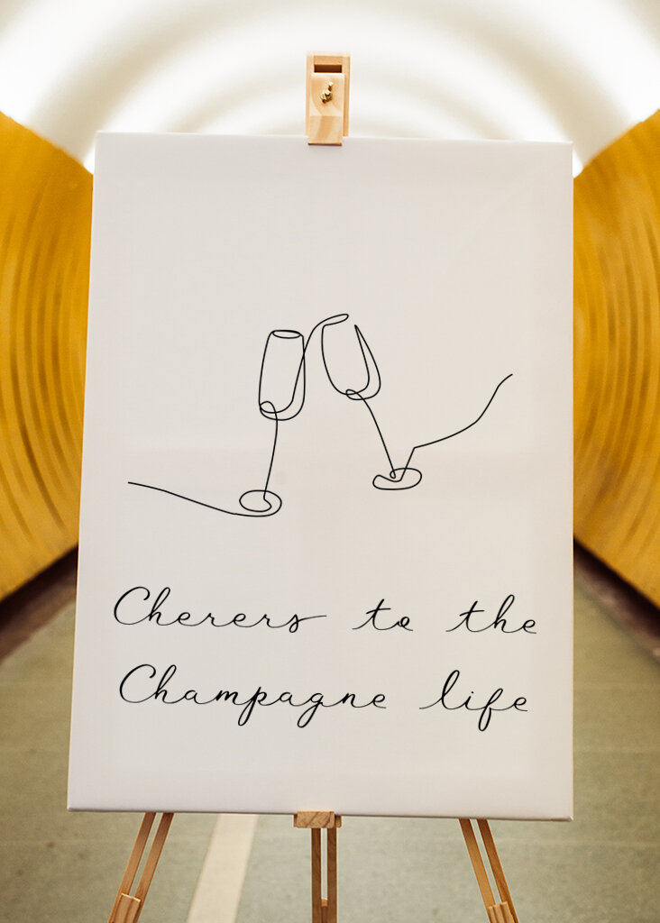 Cheers to the Champagne life 